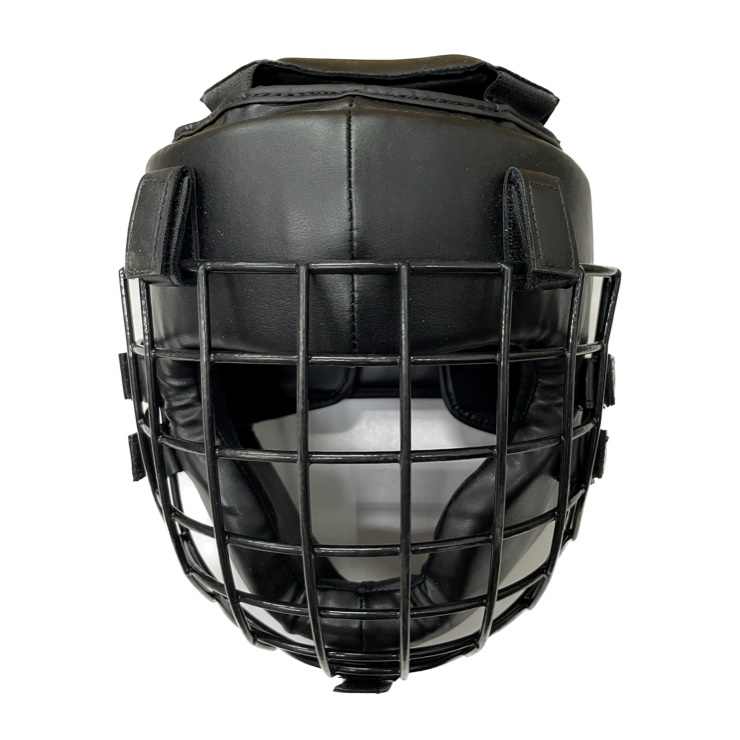 HEAD GUARD <br>WITH REMOVABLE FACE CAGE